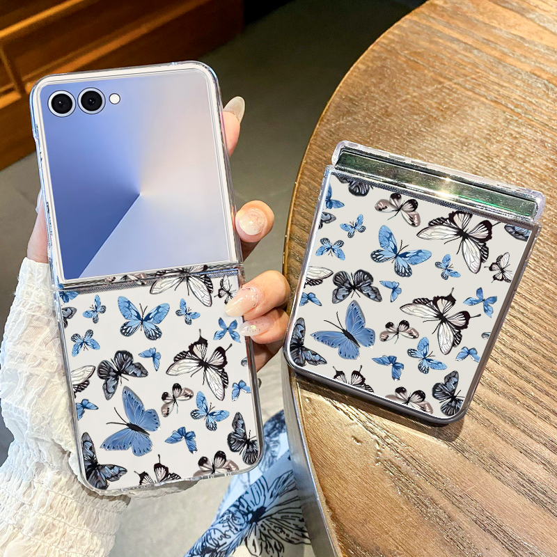 Pink Flowers Pattern Phone Cas - Phone Cases Z Flip 6 のレビューと価格