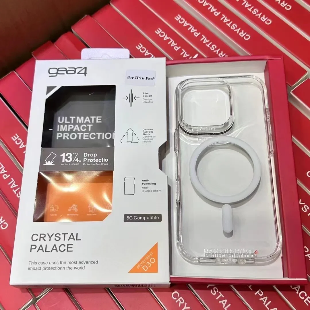 Gear4 Clear Armor Shockproof f - Clear Magsafe Case のレビューと価格