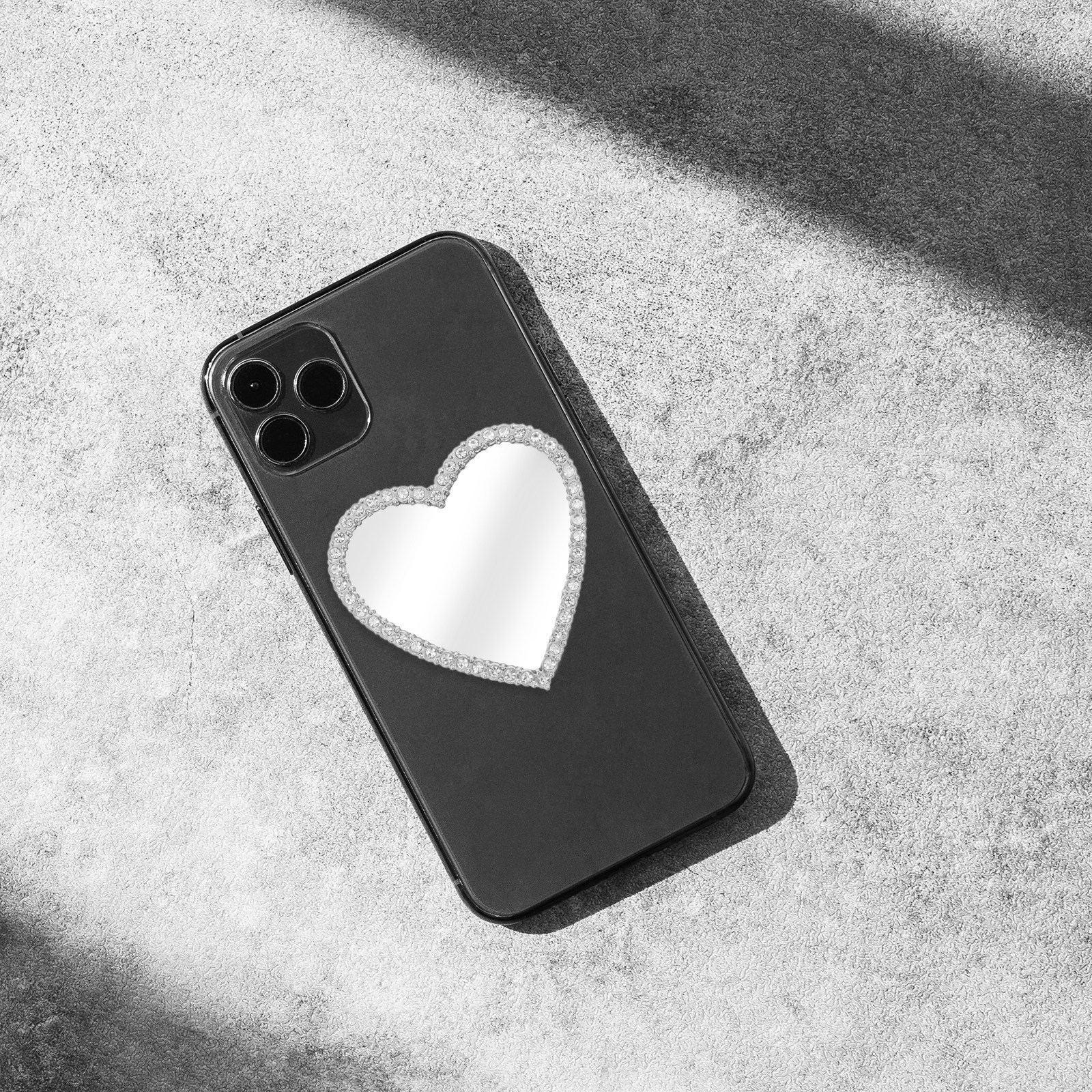 6Pcs Heart Shaped Rhinestone M - Phone Cases With Charms のレビューと価格