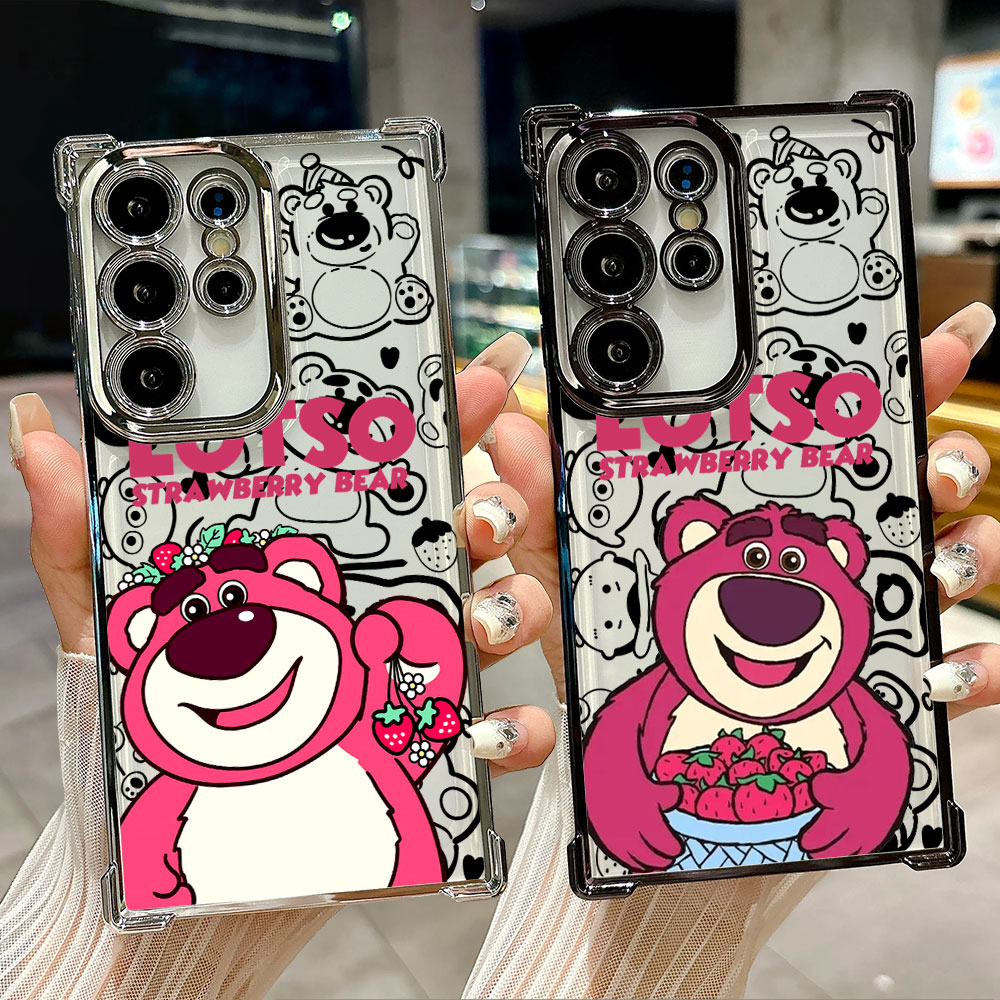 Lotso Strawberry Bear Silicone - Phone Cases Disney のレビューと価格