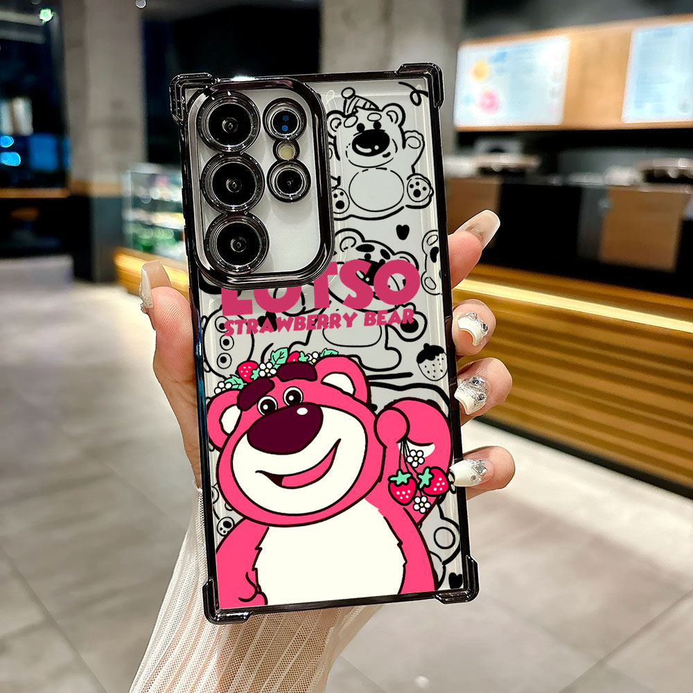Lotso Strawberry Bear Silicone - Phone Cases Disney のレビューと価格