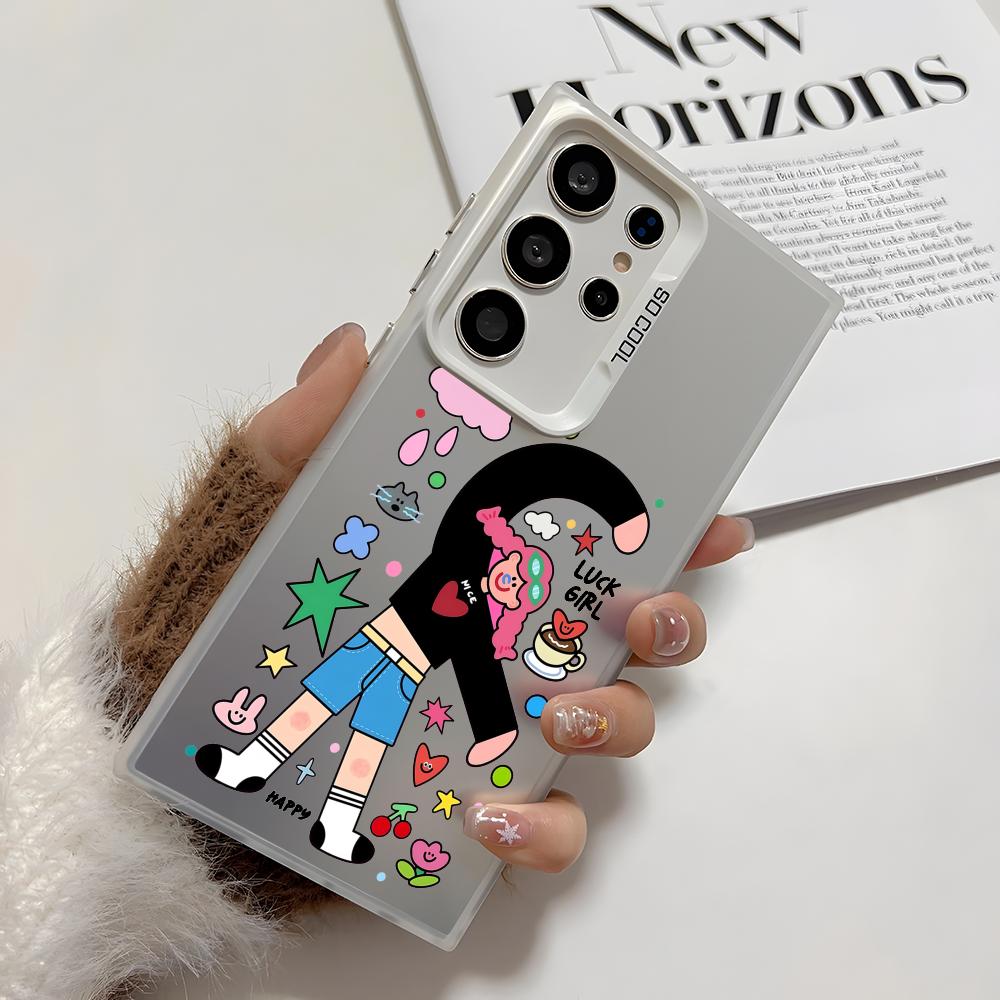 Funny Cartoon Girl And Boy Pho - Phone Cases For Boys のレビューと価格