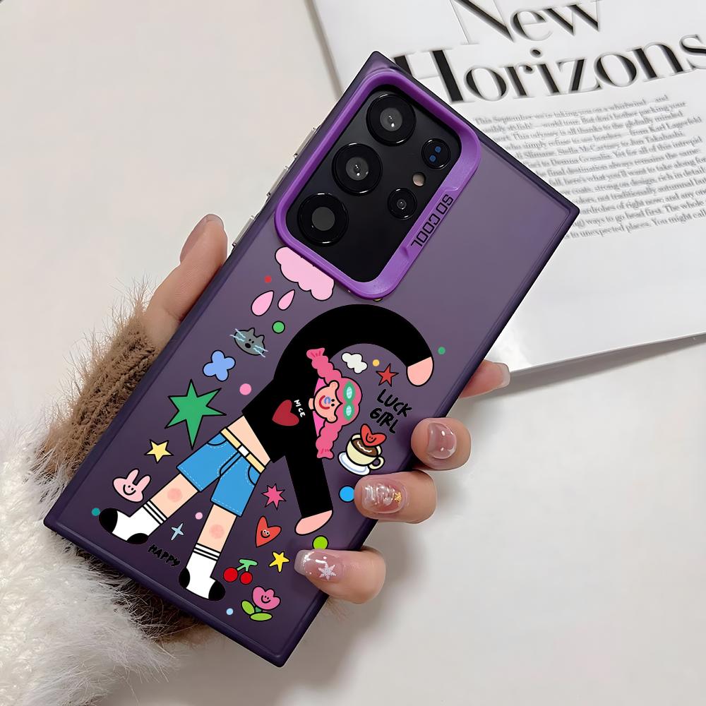 Funny Cartoon Girl And Boy Pho - Phone Cases For Boys のレビューと価格