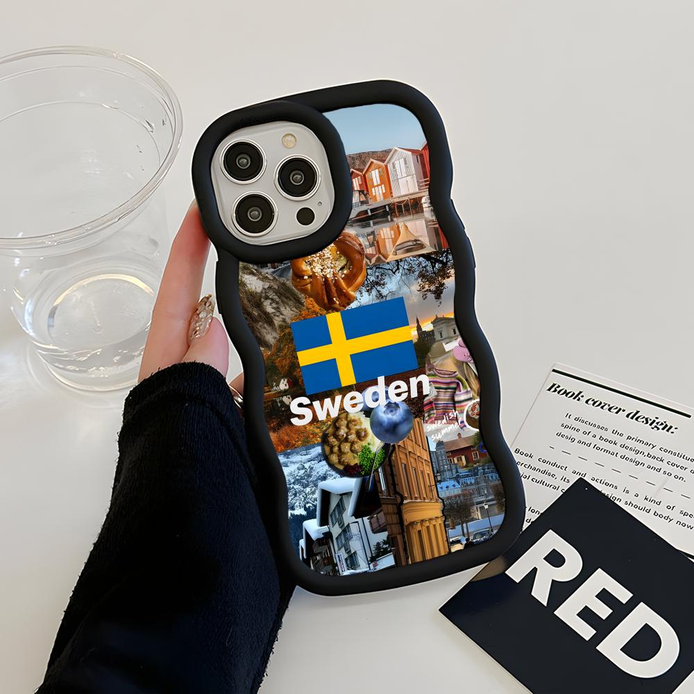 Sweden Flag Phone Case for iPh - Phone Cases Sweden のレビューと価格