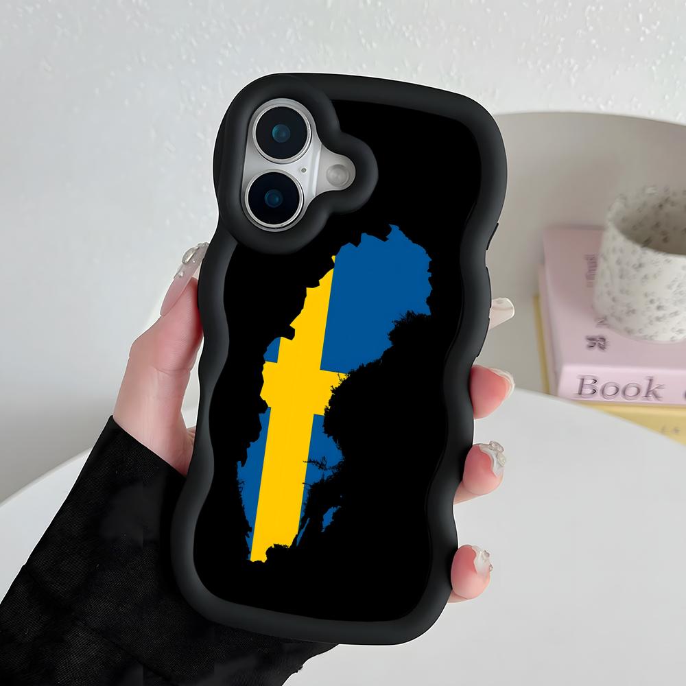 Sweden Flag Phone Case for iPh - Phone Cases Sweden のレビューと価格