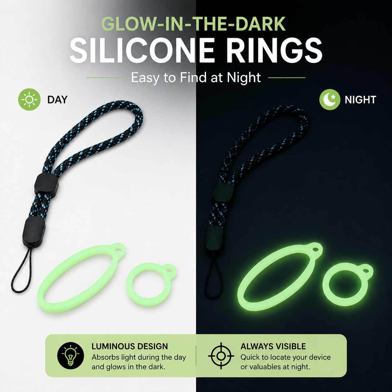 Universal Silicone Ring Lanyar - Phone Cases Vape のレビューと価格