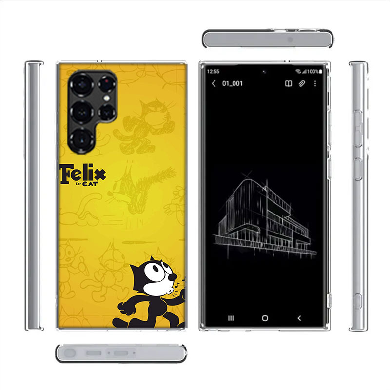 F-Felix the Cats Funny Capa Ph - Phone Cases Shein のレビューと価格
