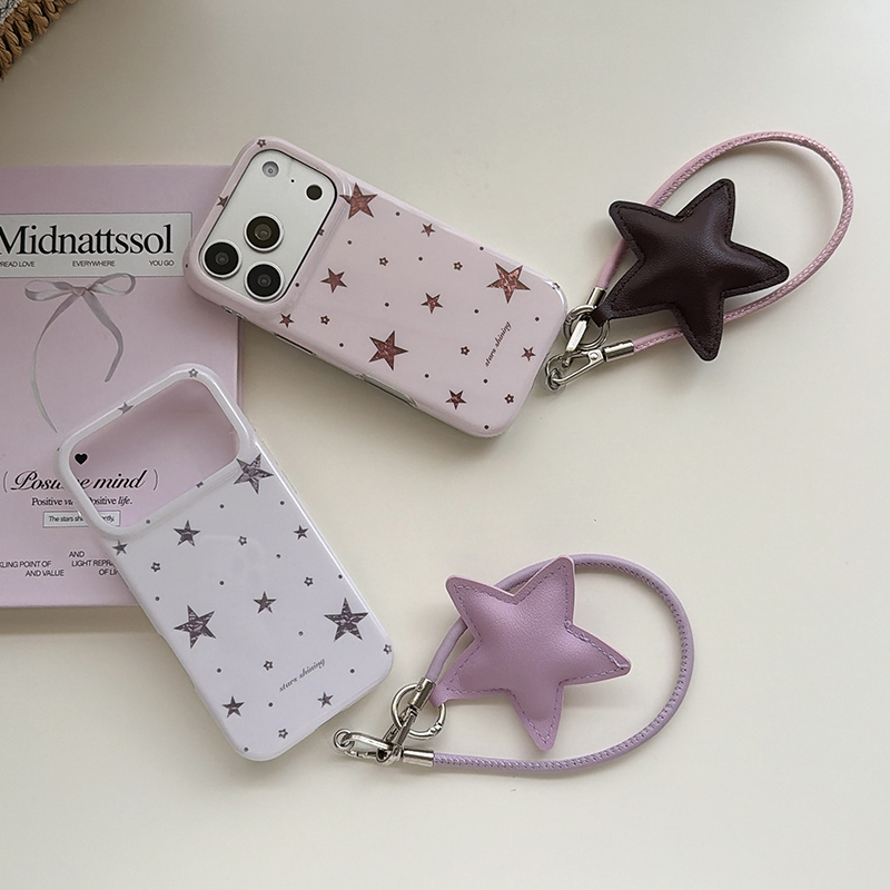 Korean Cute Star Phone Case Fo - Phone Cases With Charms のレビューと価格