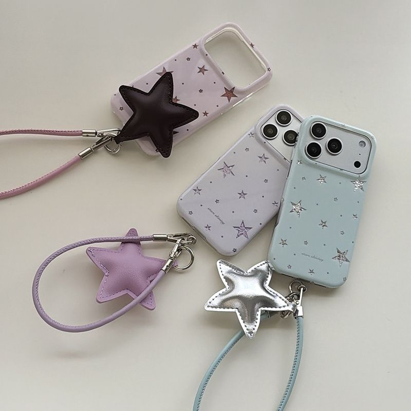 Korean Cute Star Phone Case Fo - Phone Cases With Charms のレビューと価格