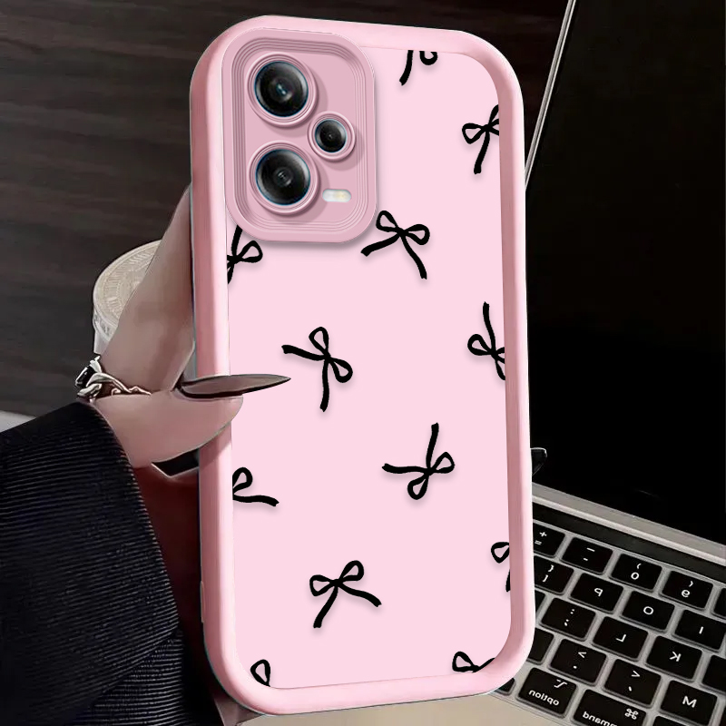 Black Love Heart Bowknot Phone - Phone Cases Xiaomi 14 のレビューと価格
