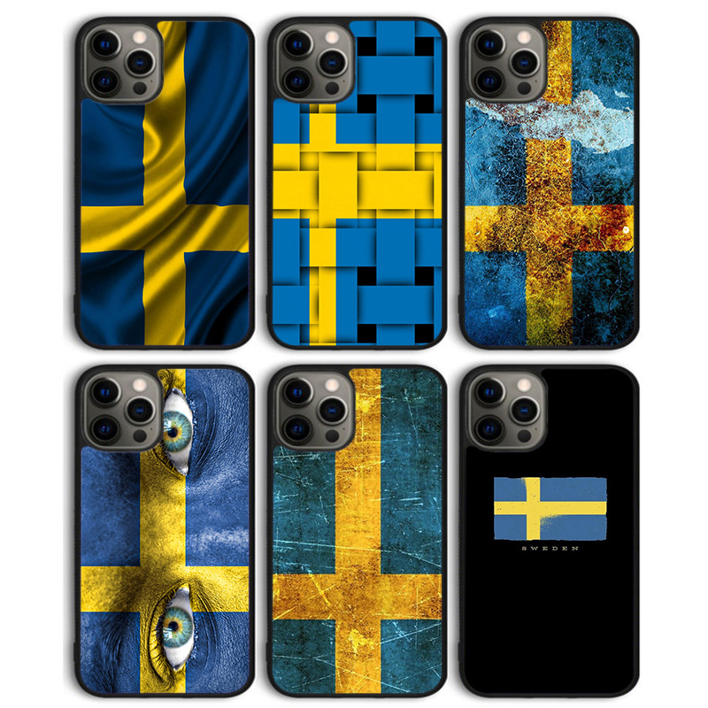 Sweden Flag Phone Case Back Co - Phone Cases Sweden のレビューと価格