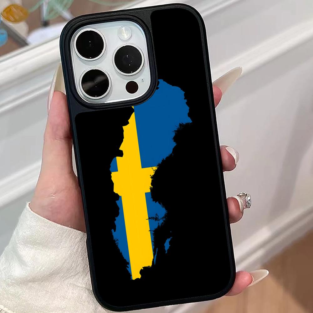 Sweden Flag Phone Case for iPh - Phone Cases Sweden のレビューと価格