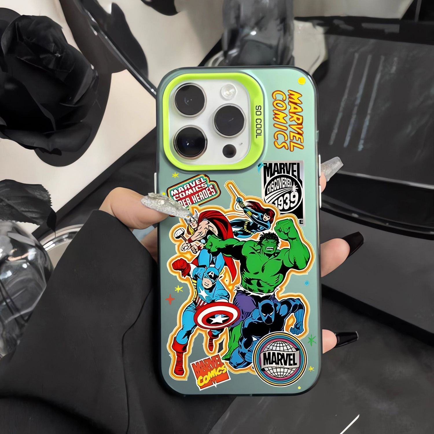 Retro Thanos Avengers Phone Ca - Phone Cases Rimowa のレビューと価格