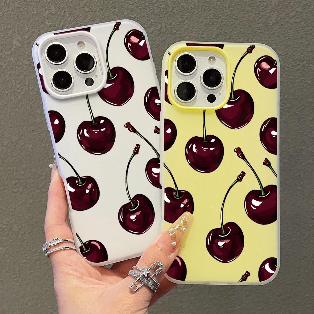 INS Cheery Phone Case For iPho - Phone Cases Iphone 16 Pro のレビューと価格