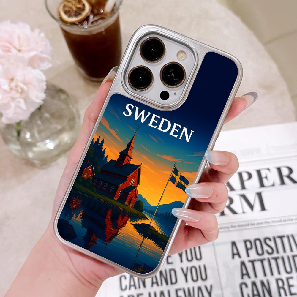 Sweden Flag Phone Case for iPh - Phone Cases Sweden のレビューと価格