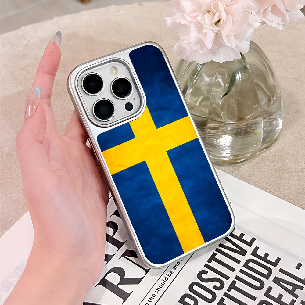 Sweden Flag Phone Case for iPh - Phone Cases Sweden のレビューと価格