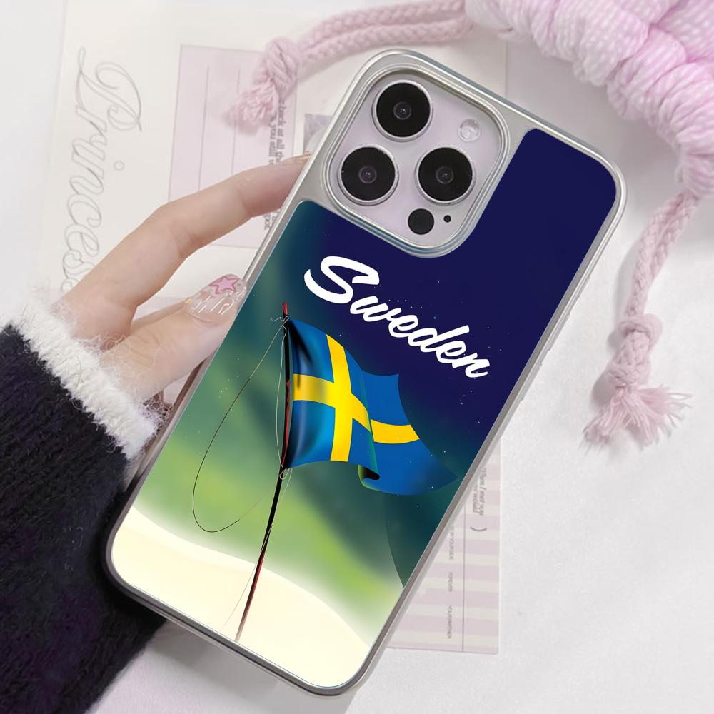 Sweden Flag Phone Case for iPh - Phone Cases Sweden のレビューと価格