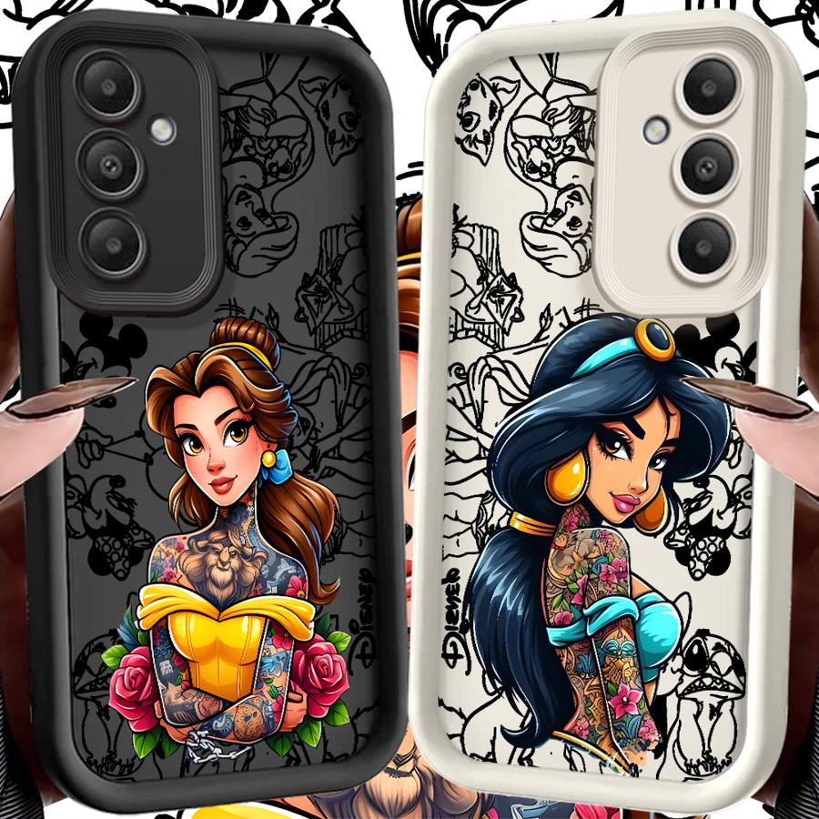 Disney Tattoo Princess Soft Co - Phone Cases Disney のレビューと価格