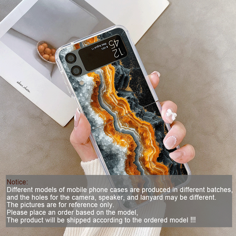 Artistic Colorful Marble Textu - Phone Cases Z Flip 6 のレビューと価格